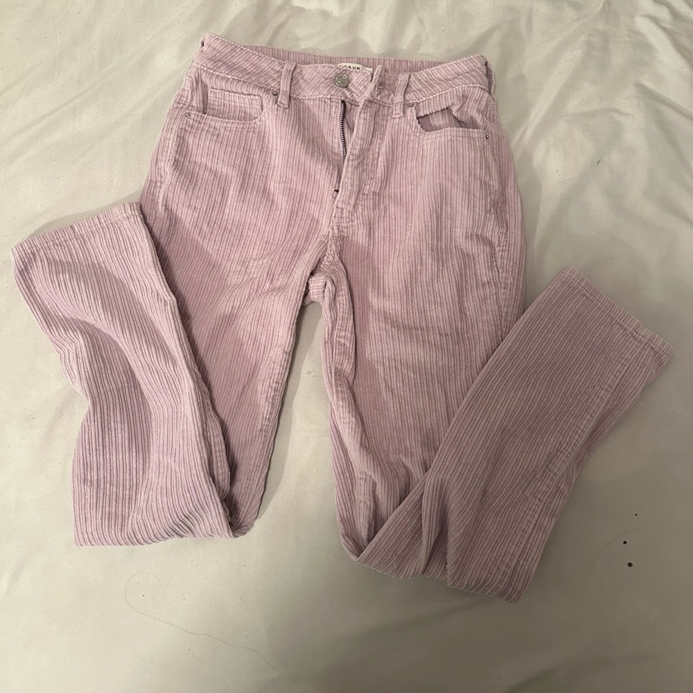 pacsun light purple corduroy jeans
